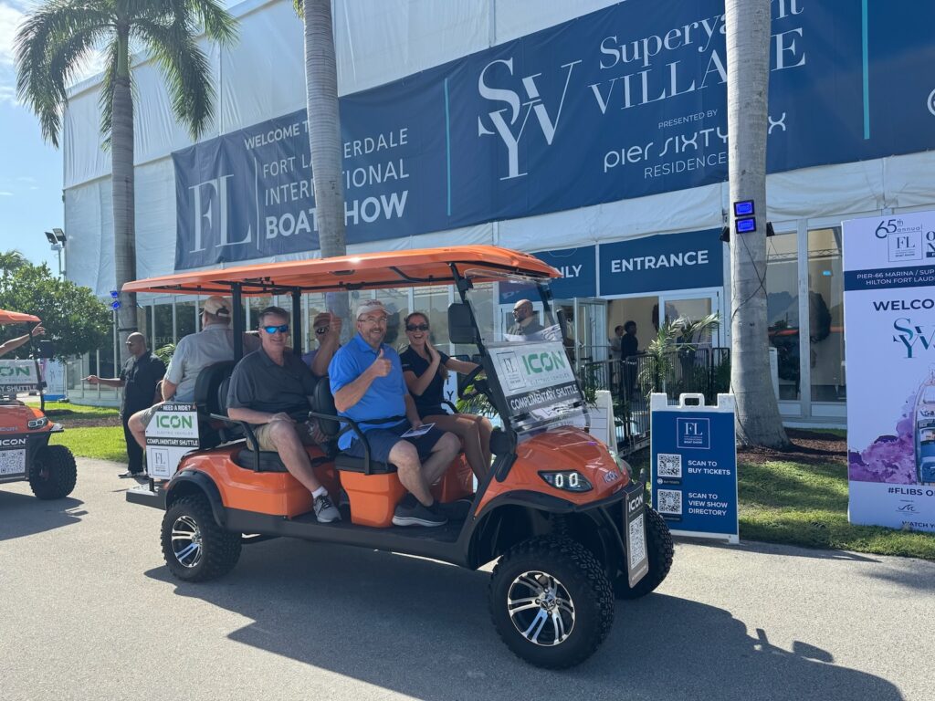 EPIC Carts at The Ft. Lauderdale International Boat Show