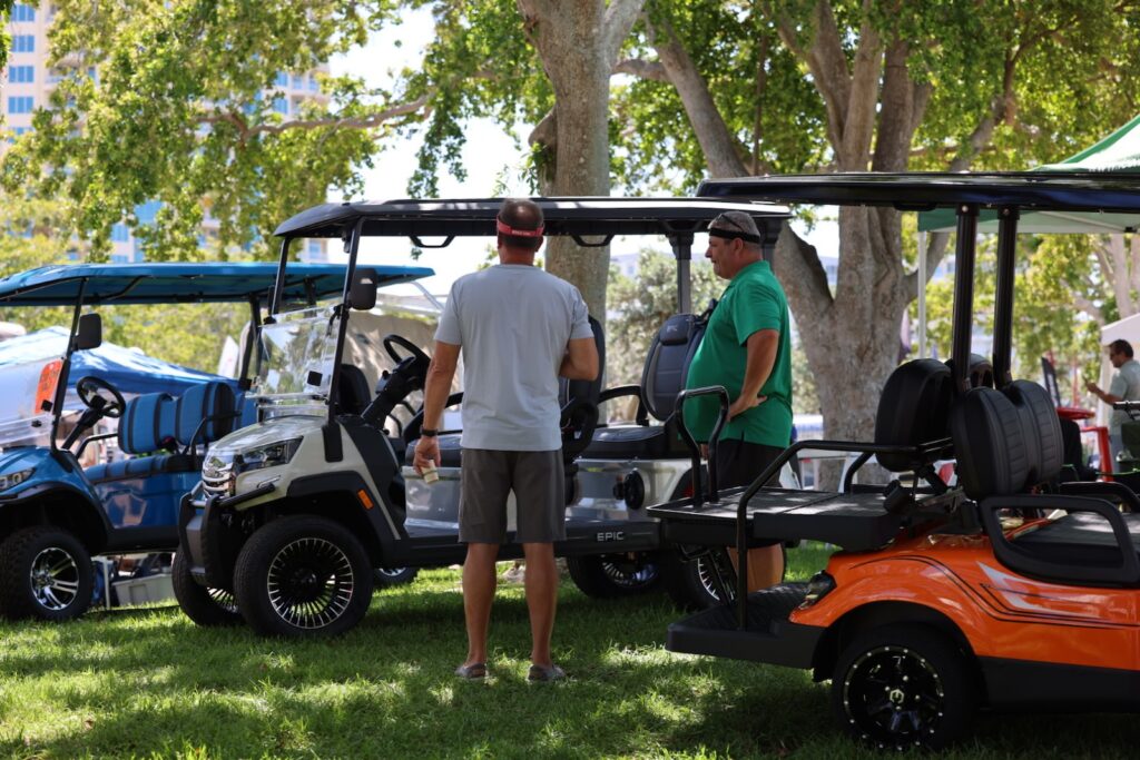EPIC Carts at Suncoast Boat Show 2025