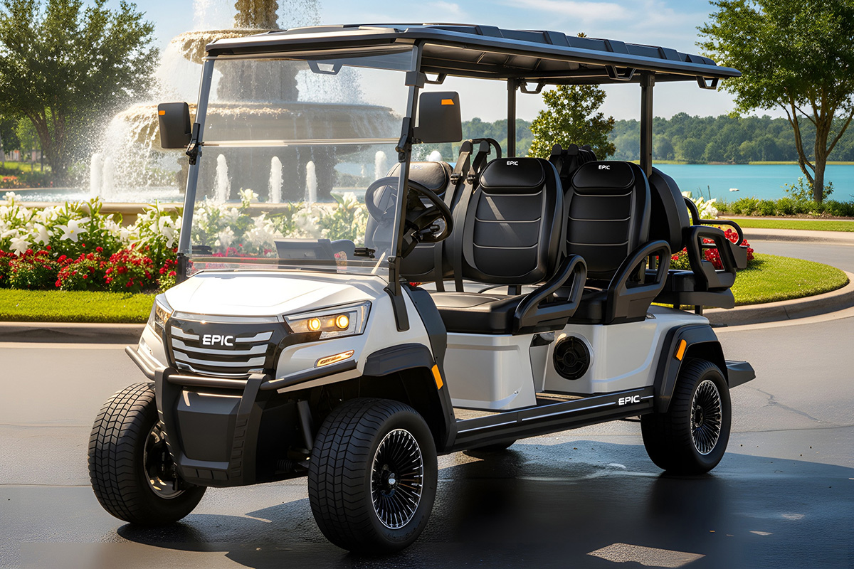 EPIC E60FX Golf Carts - 10