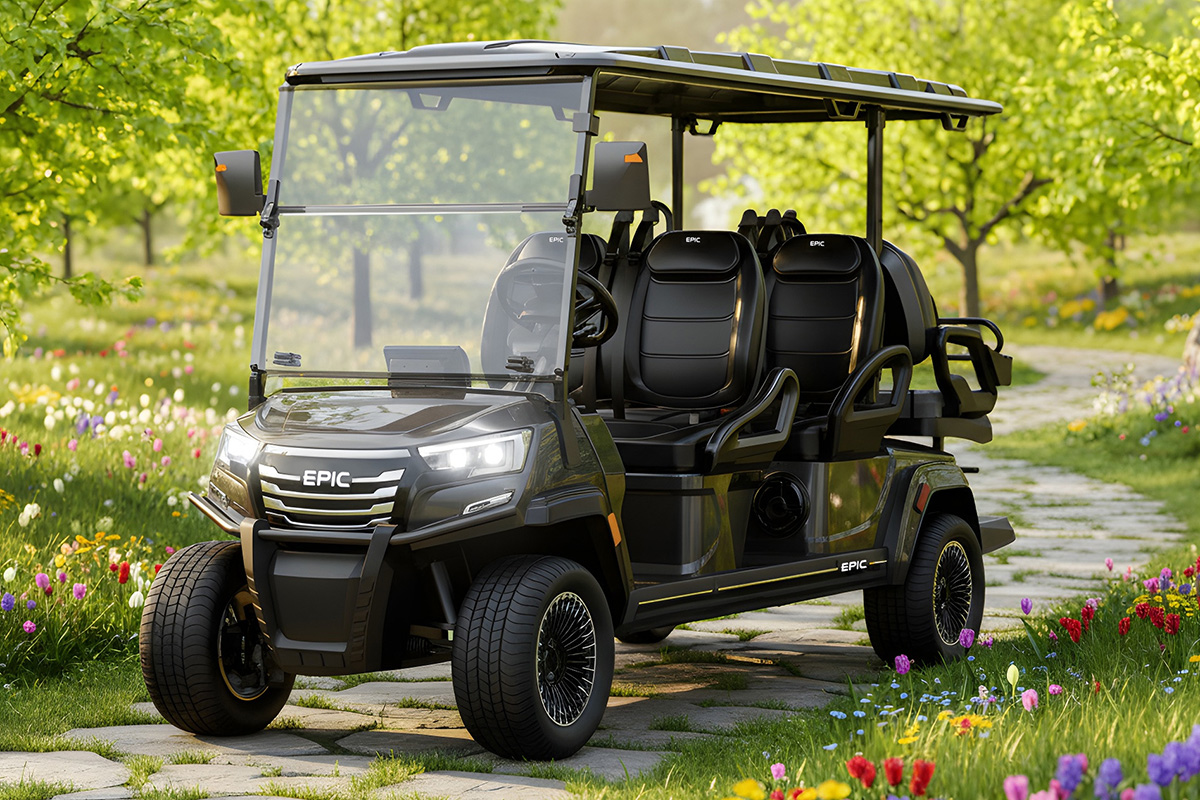 EPIC E60FX Golf Carts - 12