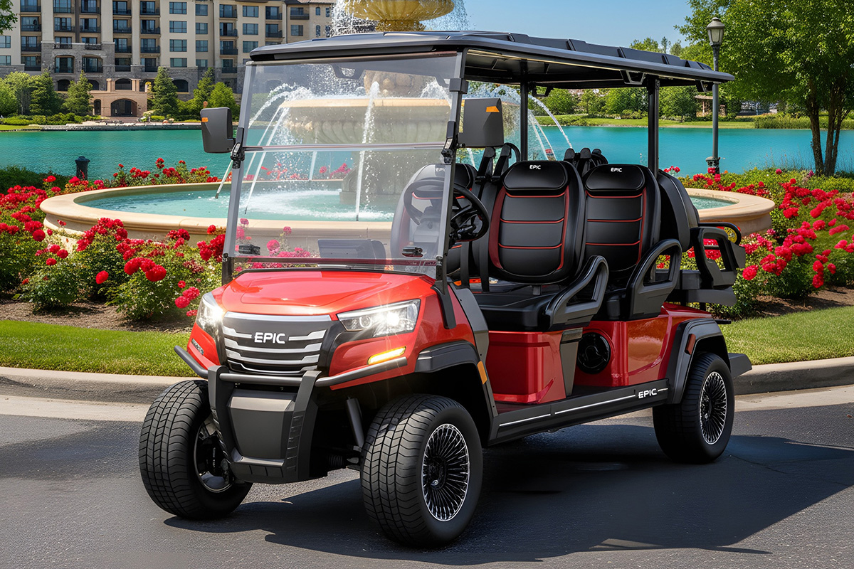 EPIC E60FX Golf Carts - 14