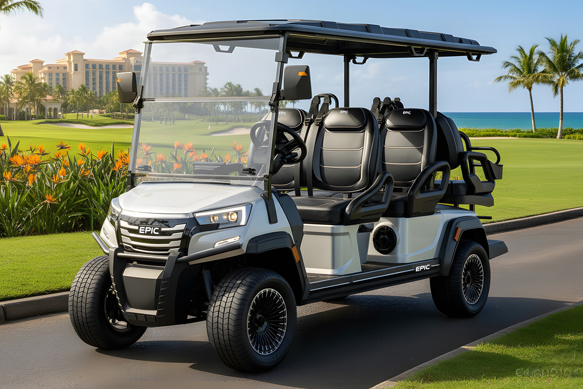 EPIC E60FX Golf Carts - 15