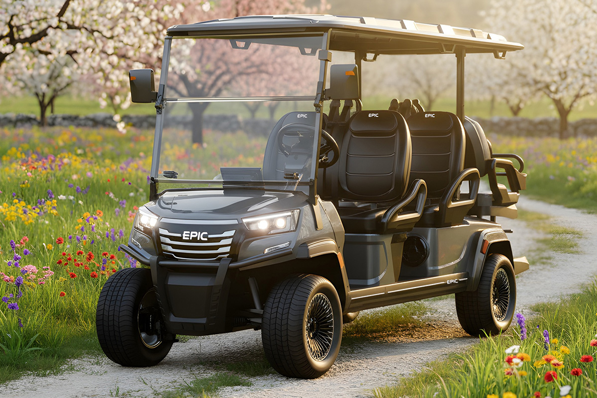 EPIC E60FX Golf Carts - 16