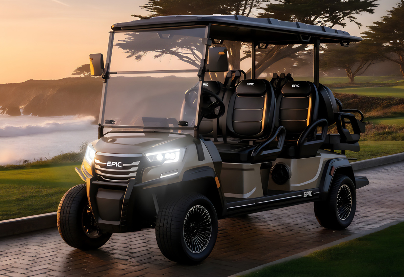 EPIC E60FX Golf Carts - 2