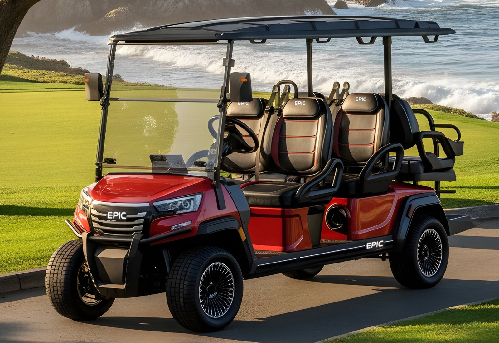 EPIC E60FX Golf Carts - 3