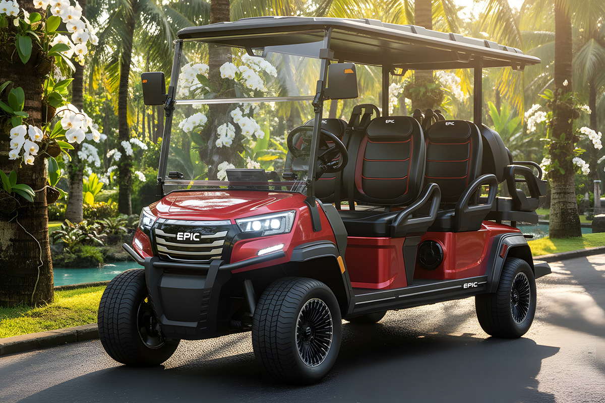 EPIC E60FX Golf Carts - 9
